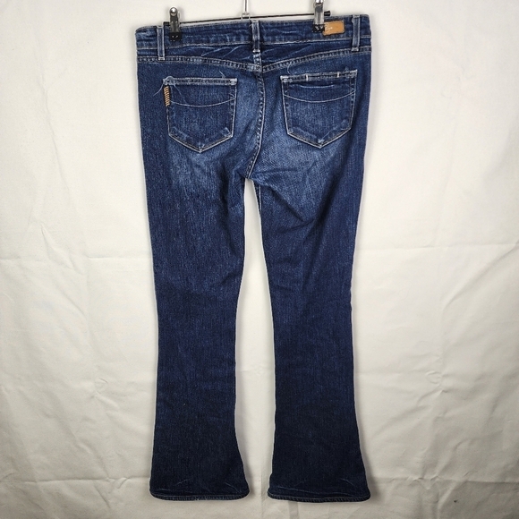 Paige Y2K Flare Leg Jeans SIZE 29 Boho Hippie Festival - Picture 2 of 7